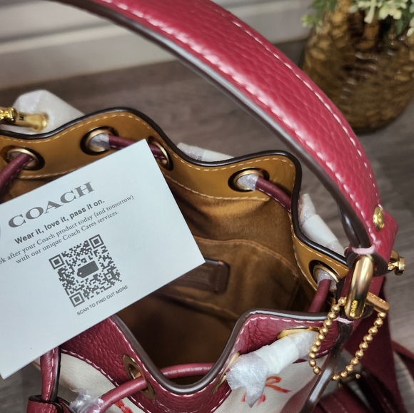 Coach Crossbody Bucket Bag - Picture 7 of 10